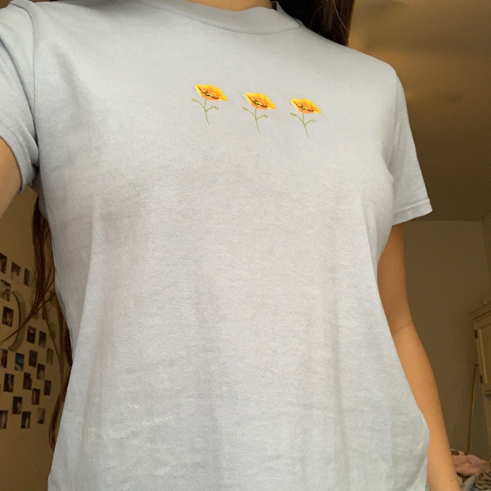 Brandy Melville Flowers Tee